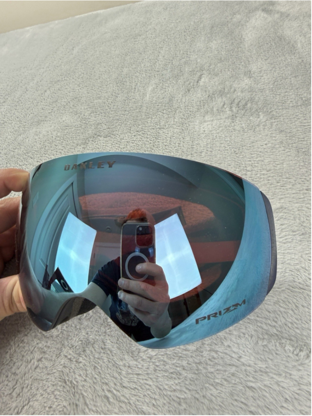 Oakley Flight Deck XM Snowboarding Goggles Whiteout NWT - Picture 9 of 15